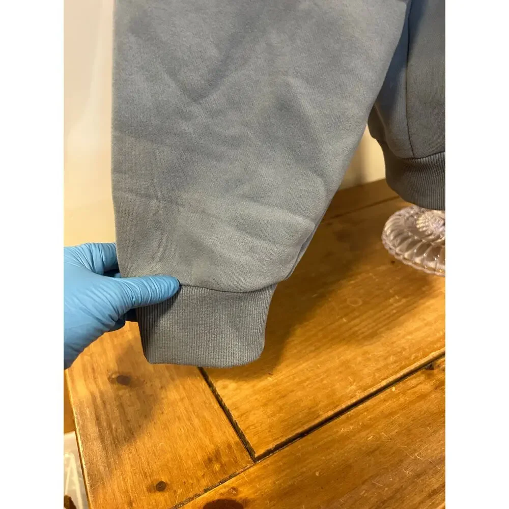 COMFRT M Slate Blu Soft Kangaroo Pocket Oversized Weighted Anti Anxiety Heavy - Picture 5 of 11